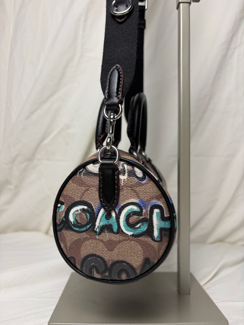 Coach x Mint + Serf Graffiti Mini Satchel Crossbody – Rare Collab 🎨 - Picture 5 of 13